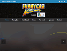 Tablet Screenshot of funnycarnationals.com